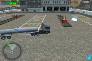 18 Wheeler Truck Parking