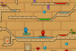 Fireboy and Watergirl in The Light Temple