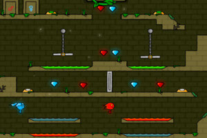 Fireboy and Watergirl in The Forest Temple