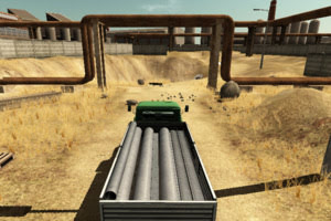 Truck Driver Crazy Road 2