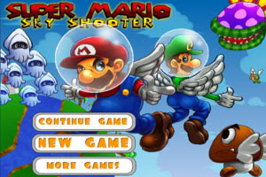 Super Mario Sky Shooter