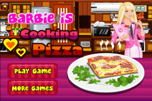 Barbie Is Cooking Pizza