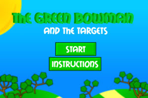 The Green Bowman and the Target