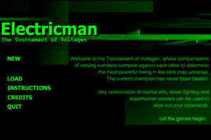 Electricman – The Tournament of Voltagen