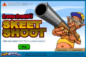 Grampa Grumble Skeet Shoot