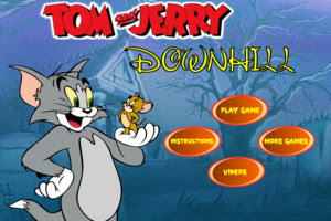 Tom And Jerry Downhill