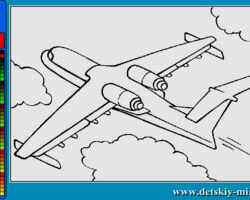 Plane Among The Clouds