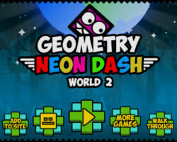 Geometry Neon Dash – World 2