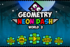 Geometry Neon Dash – World 2