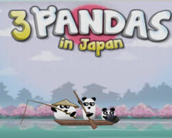 3 Pandas in Japan